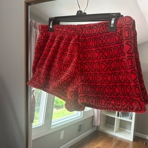 Fluffy PJ shorts